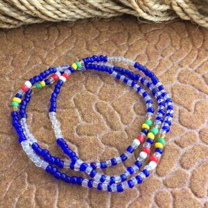 Orishas Olokun Collar Eleke, Ifa Yoruba Santeria, Olokun Necklace, Olokun Eleke